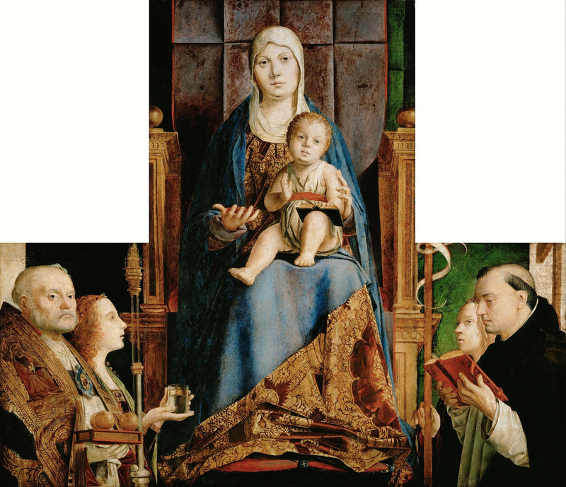 Altarbild von San Cassiano - Antonello de Messine