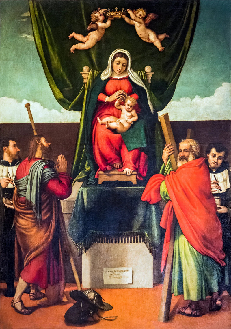 Altarbild von San Giacomo dell'Orio - Lorenzo Lotto