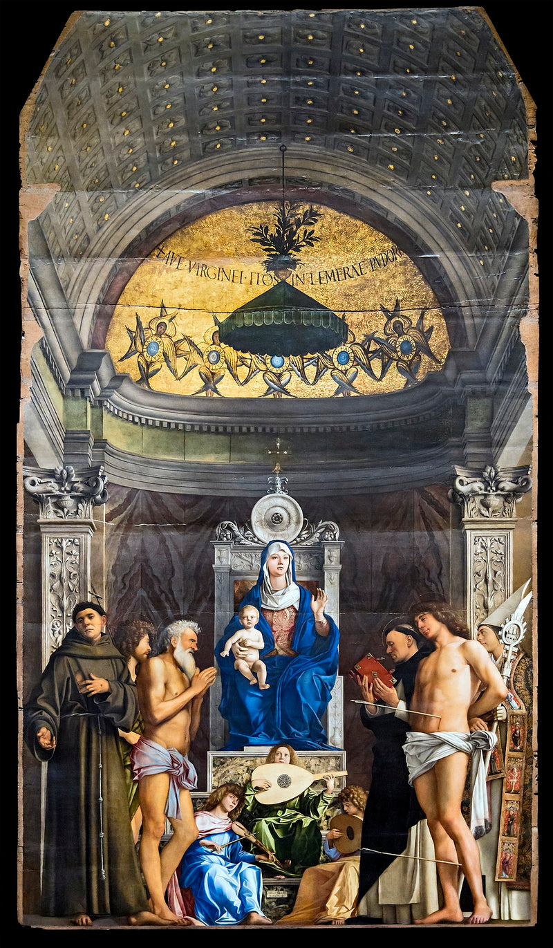 Altarbild von San Giobbe - Giovanni Bellini