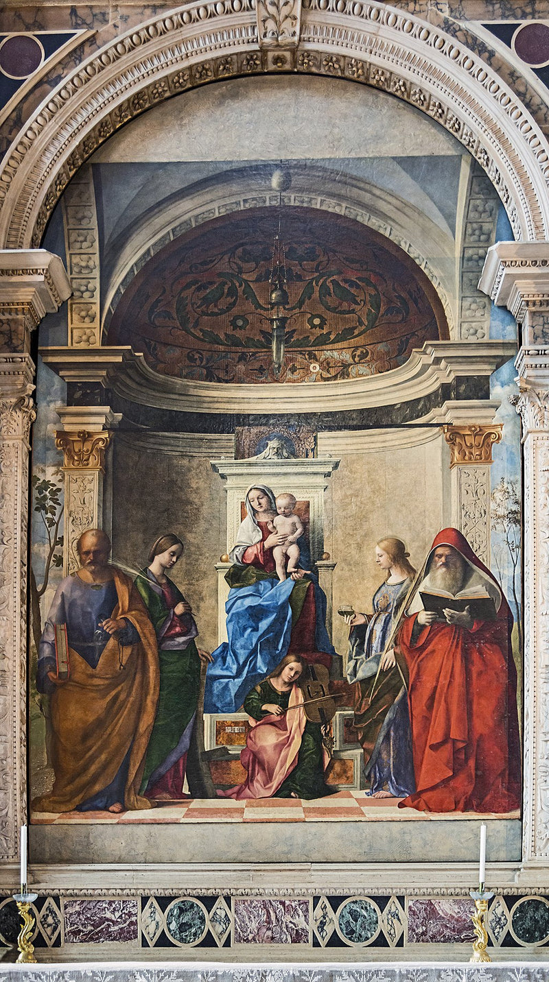 San Zaccaria Altarbild - Giovanni Bellini