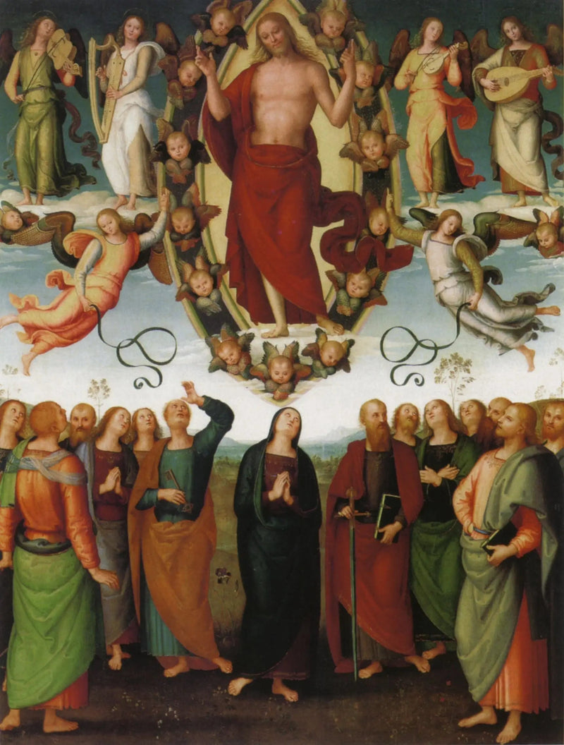 Altarbild von Sansepolcro - Pietro Perugino