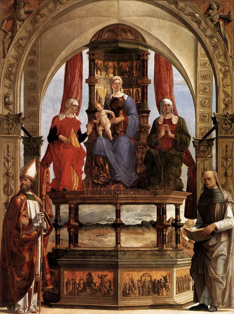Retabel von Santa Maria in Porto - Ercole de’ Roberti