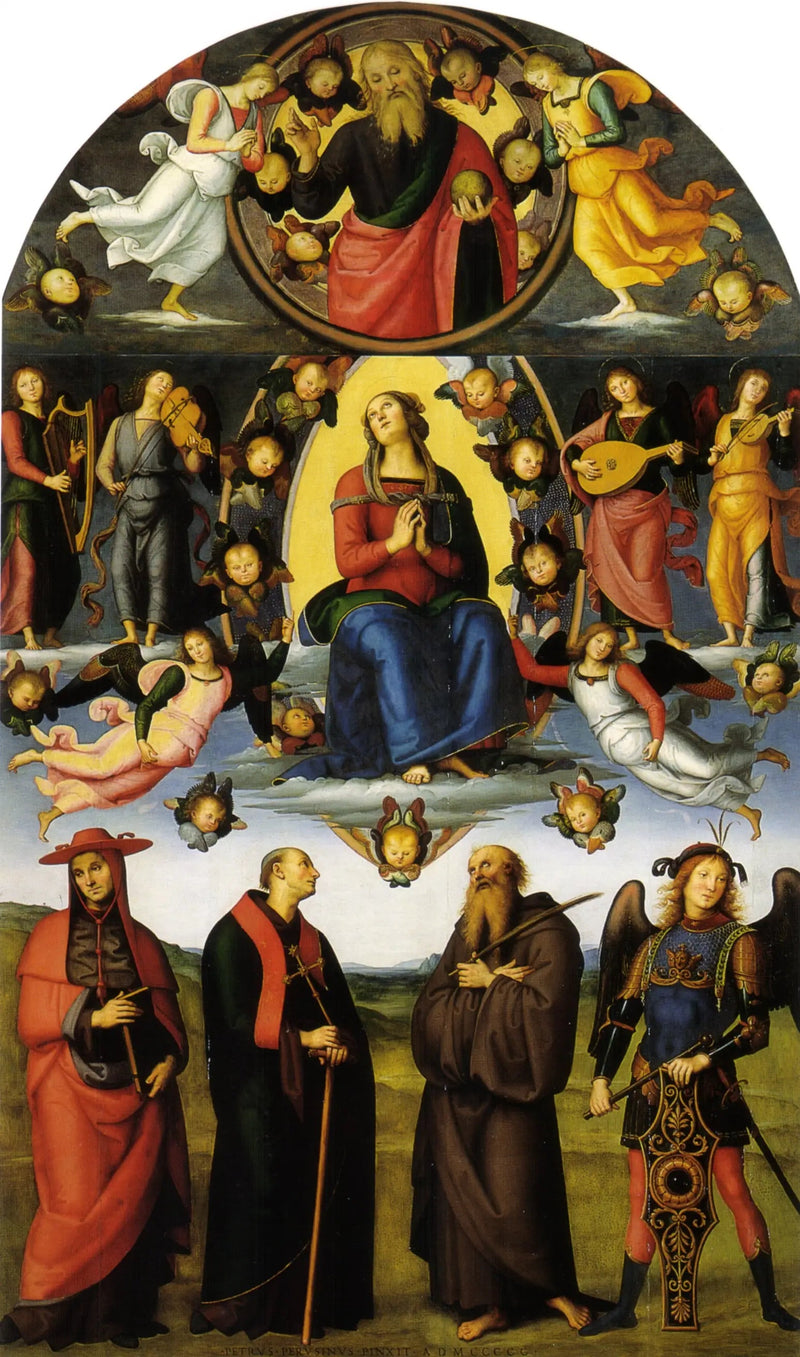 Retabel von Vallombrosa - Pietro Perugino