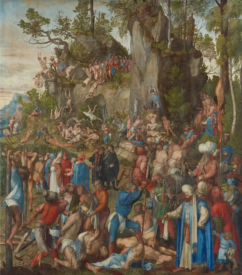 Tafel der zehntausend Märtyrer - Albrecht Dürer