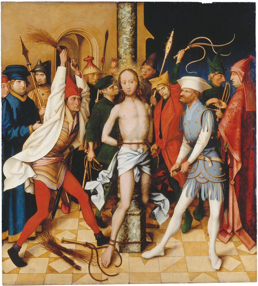 Dominikanischer Altar in Frankfurt: Flagellation - Hans Holbein der Ältere