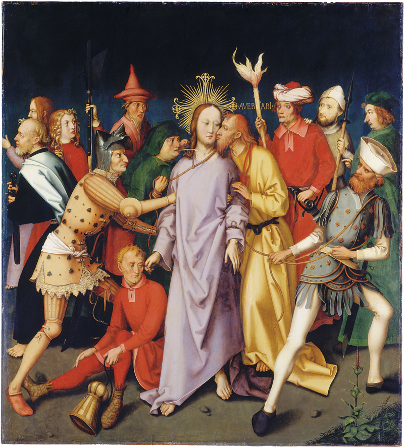 Dominikanischer Altar in Frankfurt: Die Verhaftung Christi - Hans Holbein der Ältere