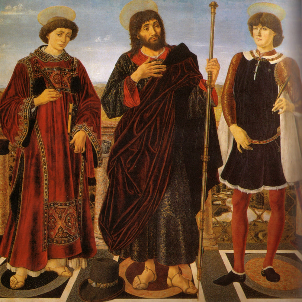 Retable du cardinal du Portugal - Cosimo Tura image 1 reproduction artisanale de tableau