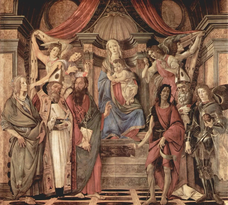 Retabel von San Barnaba - Sandro Botticelli