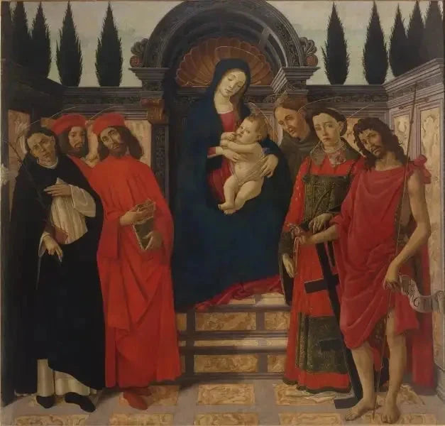 Retabel von Trebbio - Sandro Botticelli