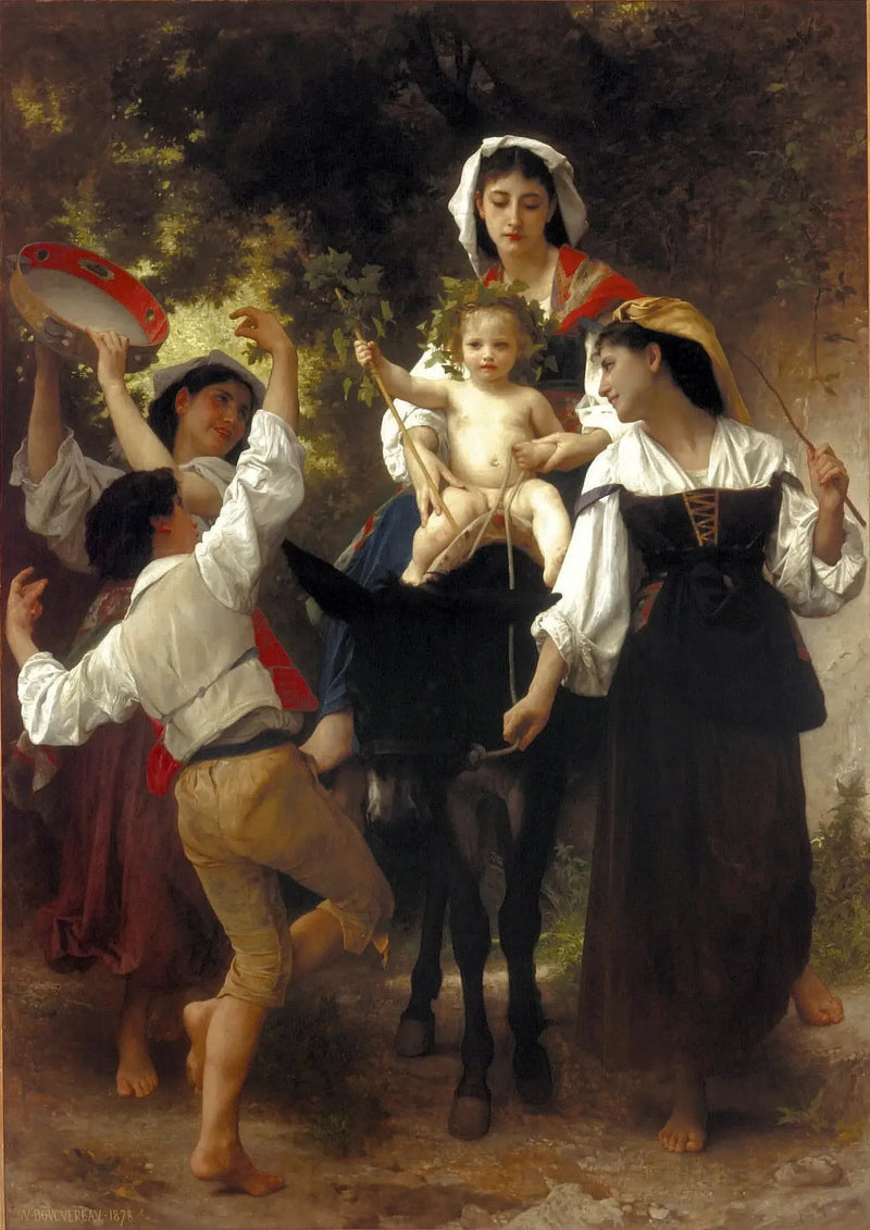 Rückkehr der Ernte - Bouguereau