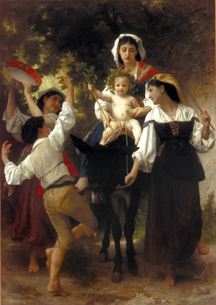 Rückkehr der Ernte - Bouguereau
