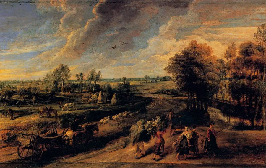 Rückkehr der Felder - Peter Paul Rubens