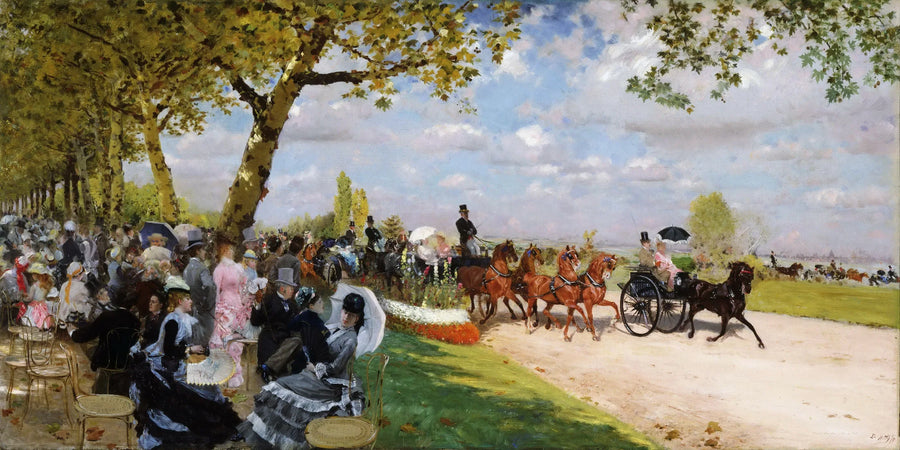 Rückgabe der Einkäufe - Giuseppe De Nittis
