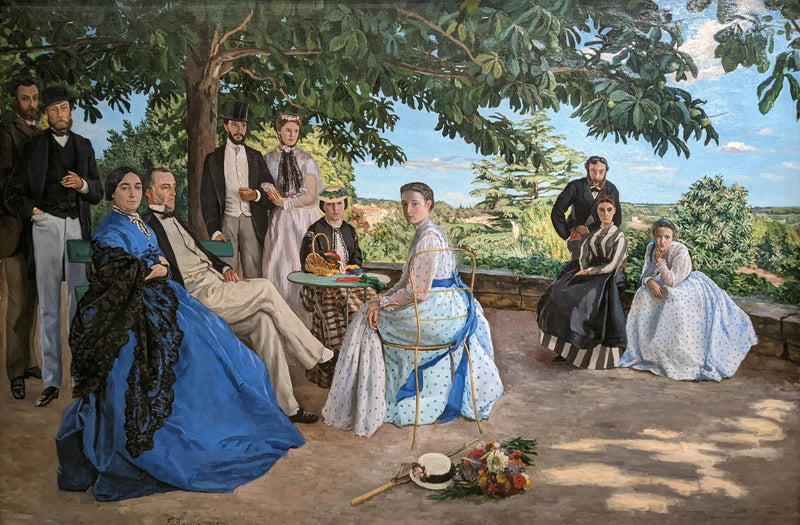 Familienzusammenkunft - Frédéric Bazille