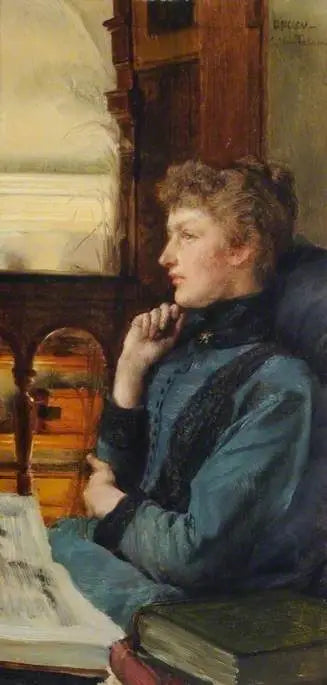 Träumerei : Ferngedanken - Lawrence Alma-Tadema