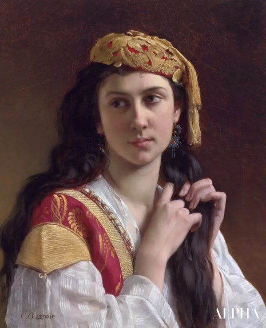 Rêves de jour - Charles-Amable Lenoir - Reproductions de tableaux et peintures haut de gamme