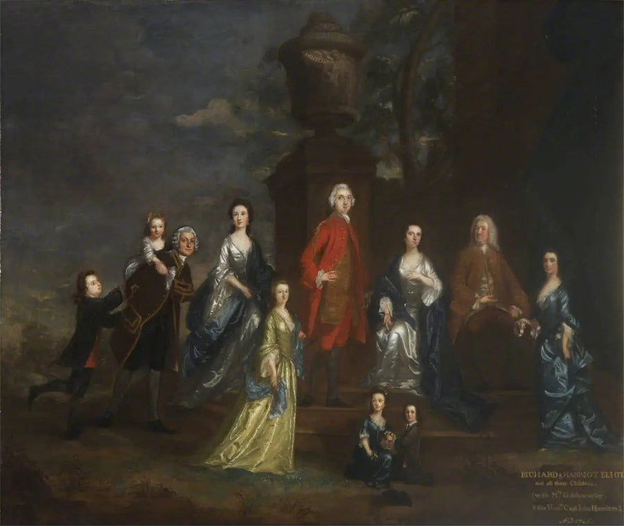 Richard Eliot und seine Familie - Joshua Reynolds