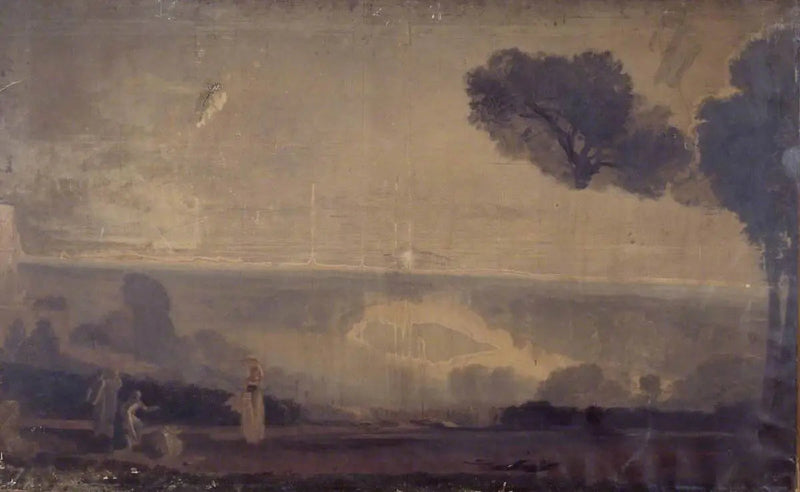 Richmond Hill mit Mädchen, die Mais tragen - J. M. W. Turner