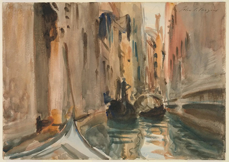 Rio di San Salvatore, Venedig - John Singer Sargent