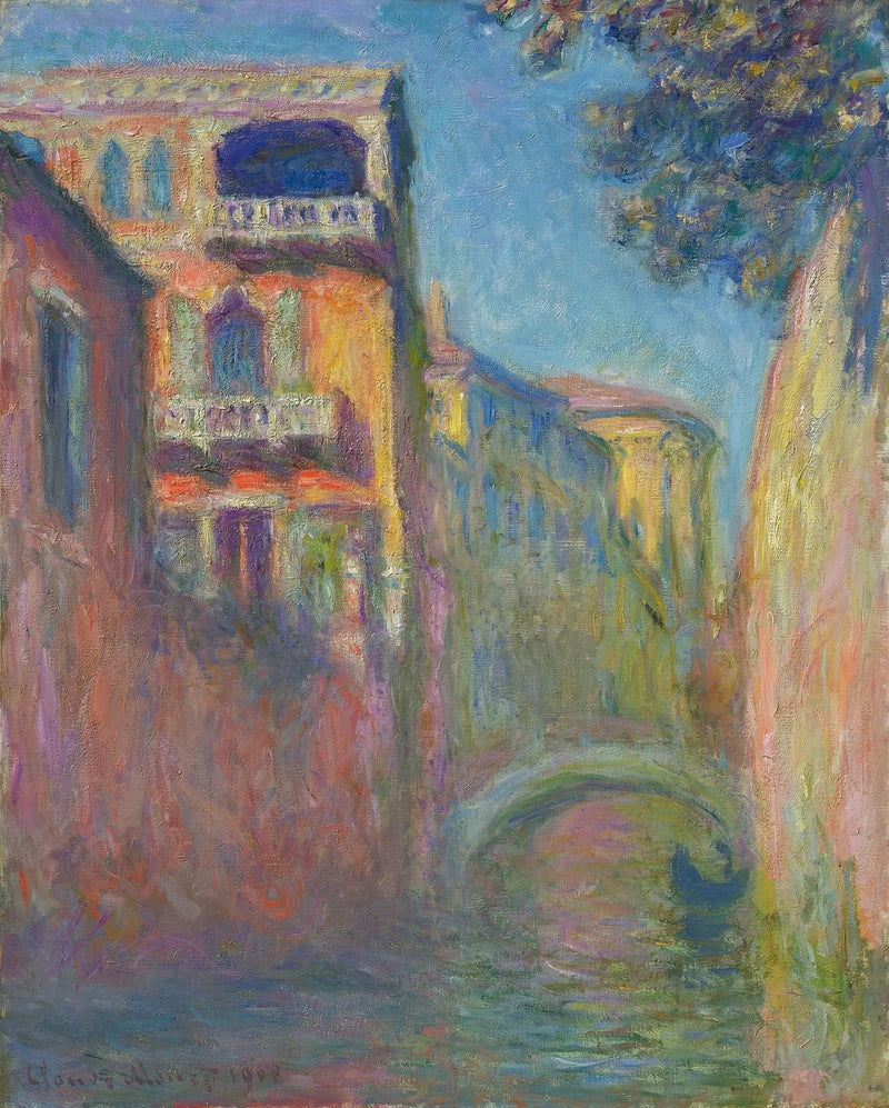 Der Rio della Salute, Museum Barberini W1762 - Claude Monet