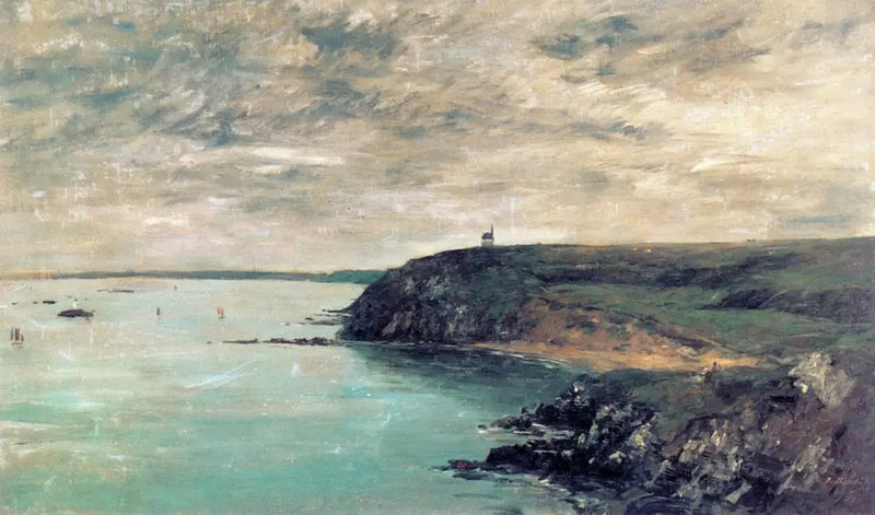 Ufer von Portrieux, Côtes-du-Nord - Eugène Boudin