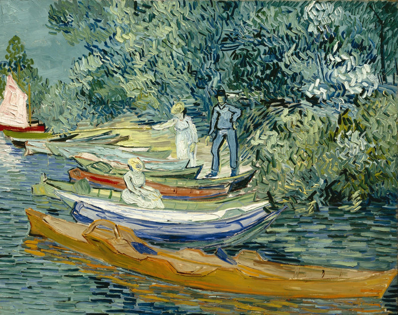 Bank der Oise in Auvers - Vincent van Gogh