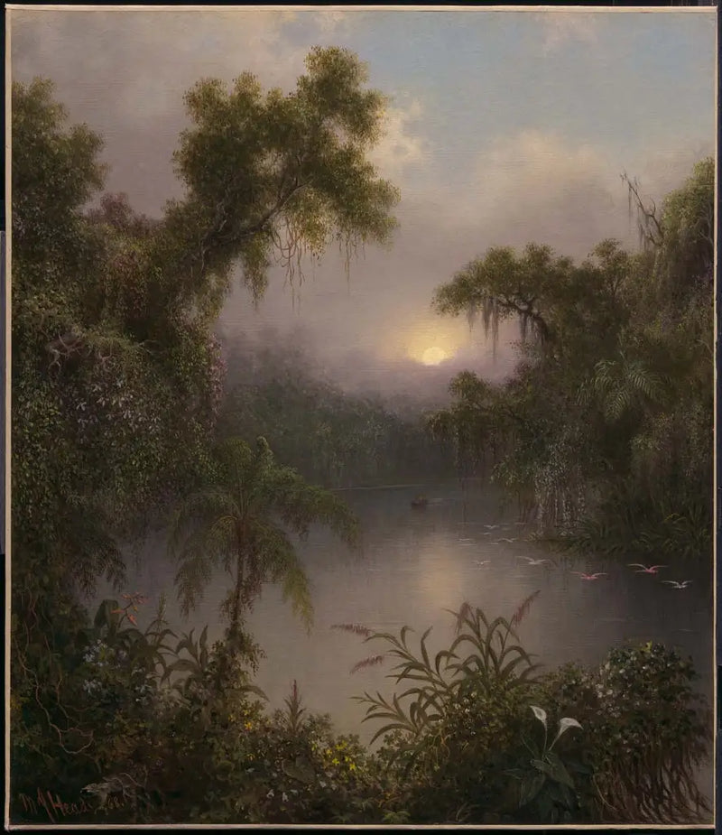 Südamerikanischer Fluss - Martin Johnson Heade