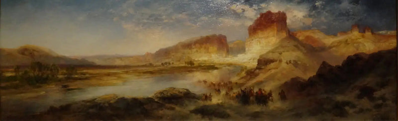 Grüner Fluss, Wyoming - Thomas Moran