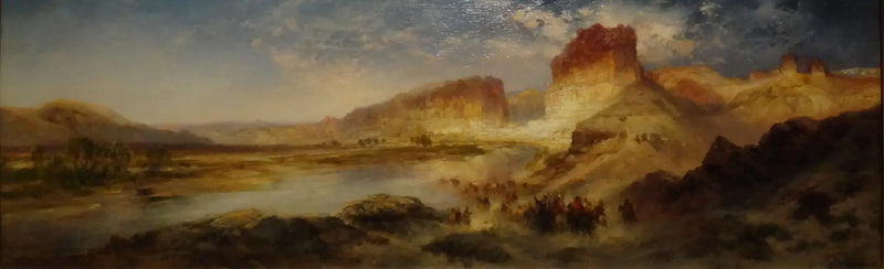 Grüner Fluss, Wyoming - Thomas Moran