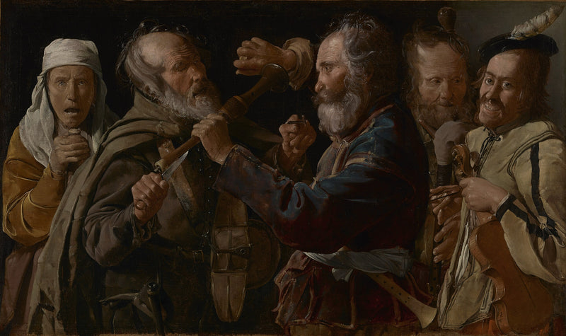 Rixe von Musikern - Georges de La Tour