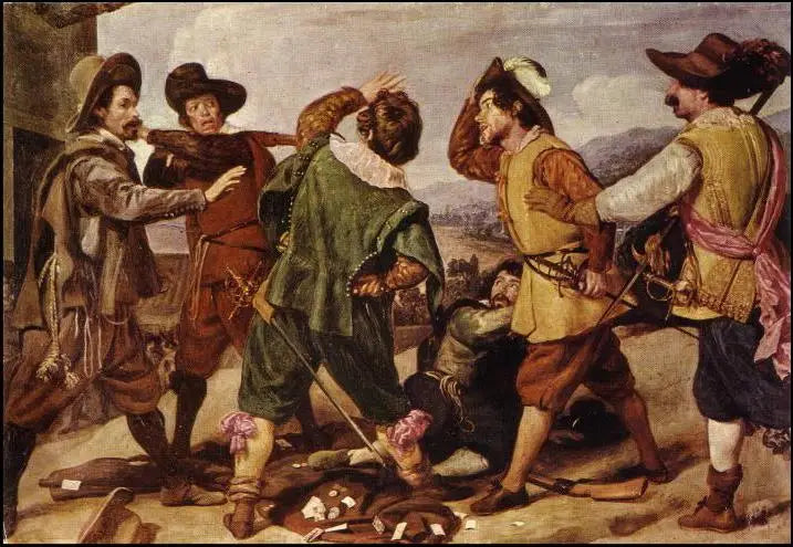 Rixe de soldats devant die spanische Botschaft - Diego Velázquez