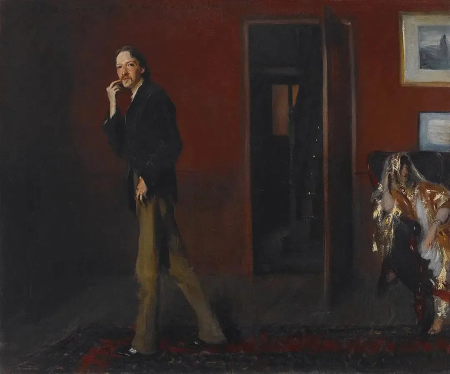 Robert Louis Stevenson und seine Frau - John Singer Sargent