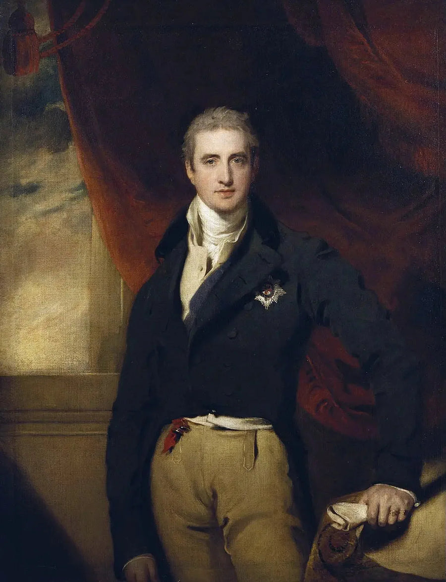 Robert Stewart (1769-1822), Vizegraf Castlereagh, später zweiter Marquis von Londonderry - Thomas Lawrence