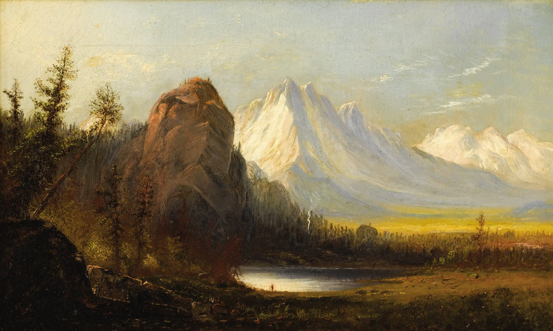 Felsen der Kathedrale - Albert Bierstadt