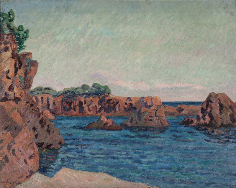 Felsen bei Agay - Armand Guillaumin