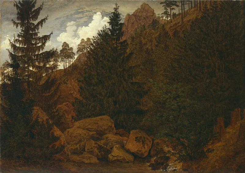 Felsen - Caspar David Friedrich