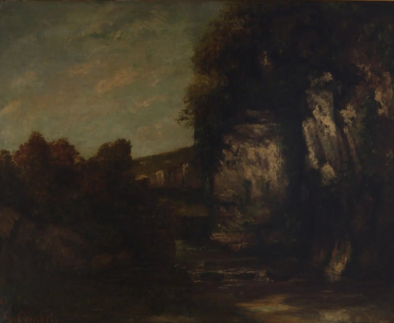Felsen - Gustave Courbet