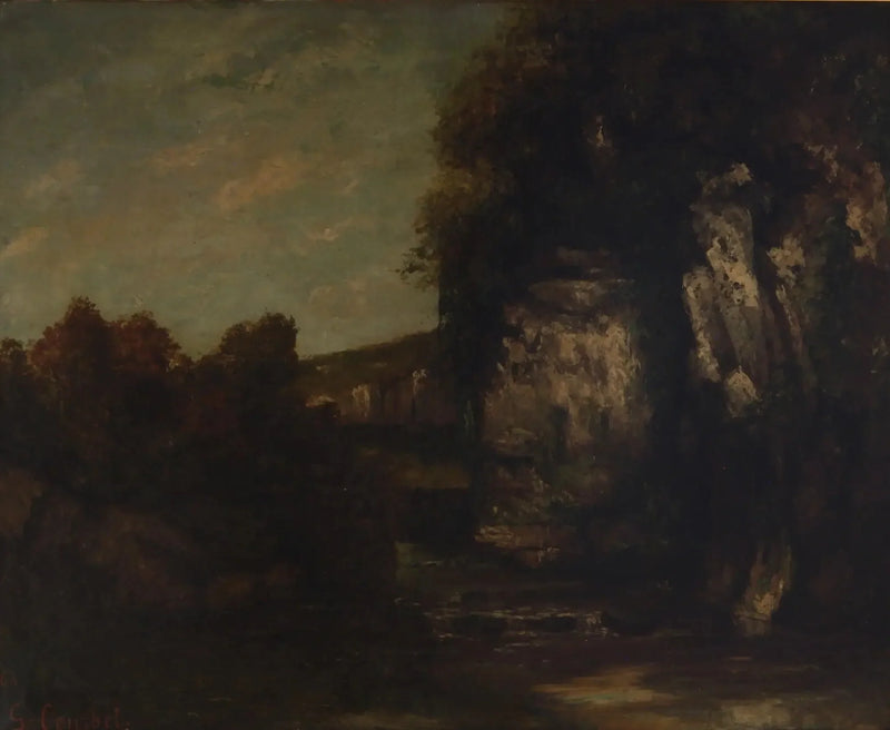 Felsen - Gustave Courbet