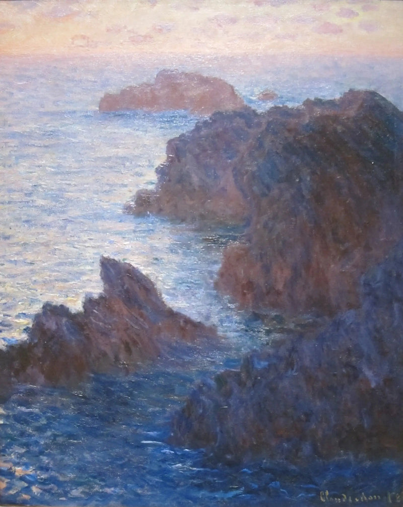 Felsen bei Belle-Île, Port-Domois - Claude Monet