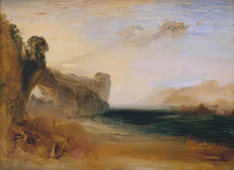 Rocky Bay mit Figuren - J. M. W. Turner