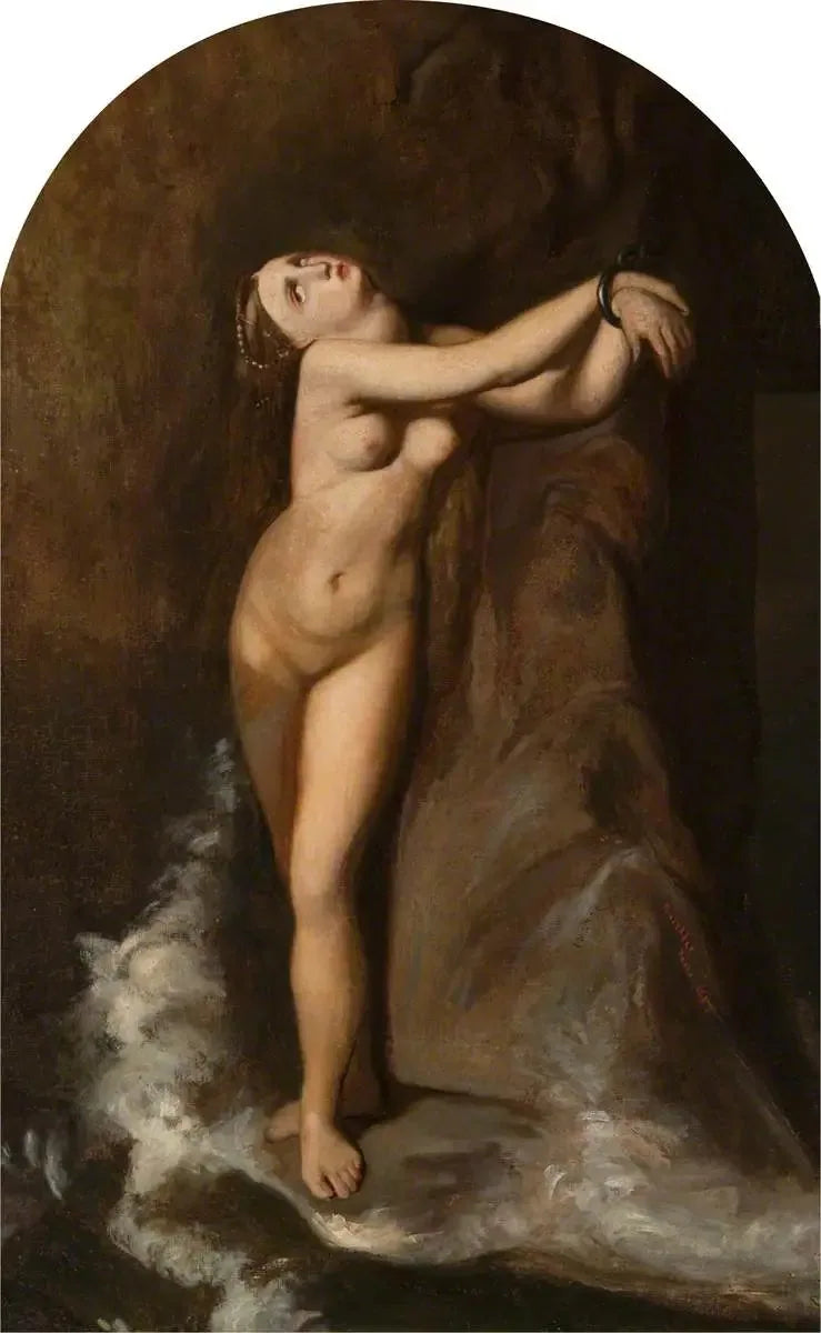 Roger, der Angélique liefert (Kopie nach Jean-Auguste-Dominique Ingres) - James Abbott McNeill Whistler
