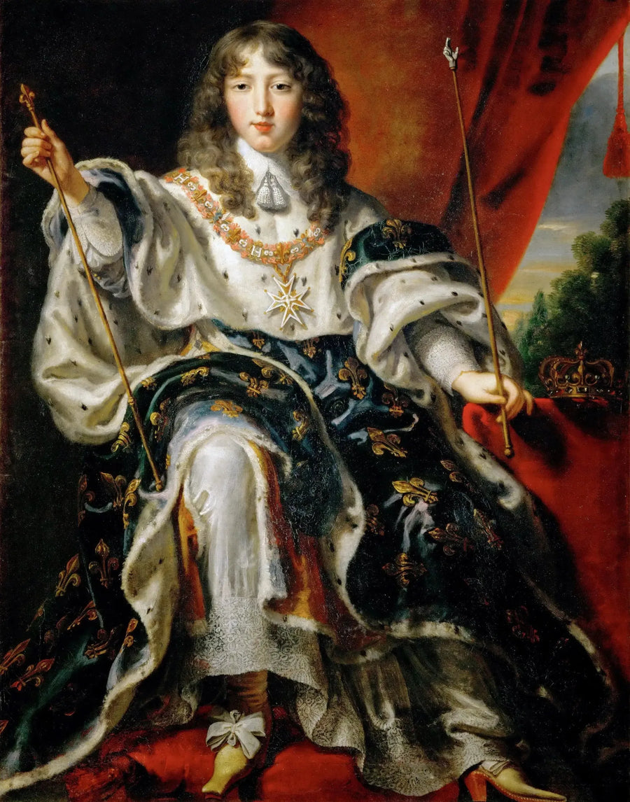 König Ludwig XIV. (1638-1715) von Frankreich - Juste d'Egmont