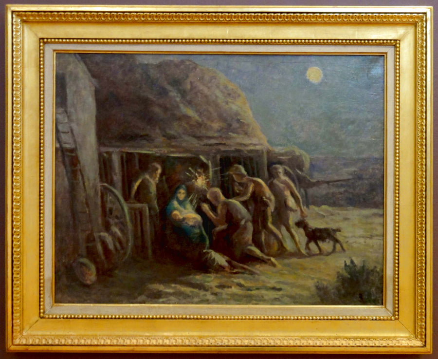 Rolleboise, die Geburt - Maximilien Luce