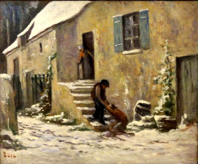 Rolleboise, die Rückkehr des verlorenen Sohnes - Maximilien Luce