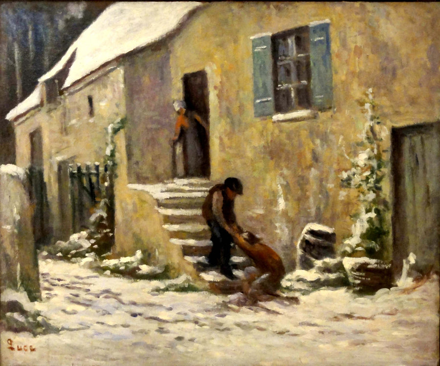 Rolleboise, die Rückkehr des verlorenen Sohnes - Maximilien Luce