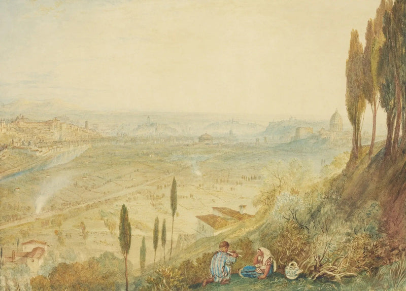 Rom von Monte Mario - J. M. W. Turner
