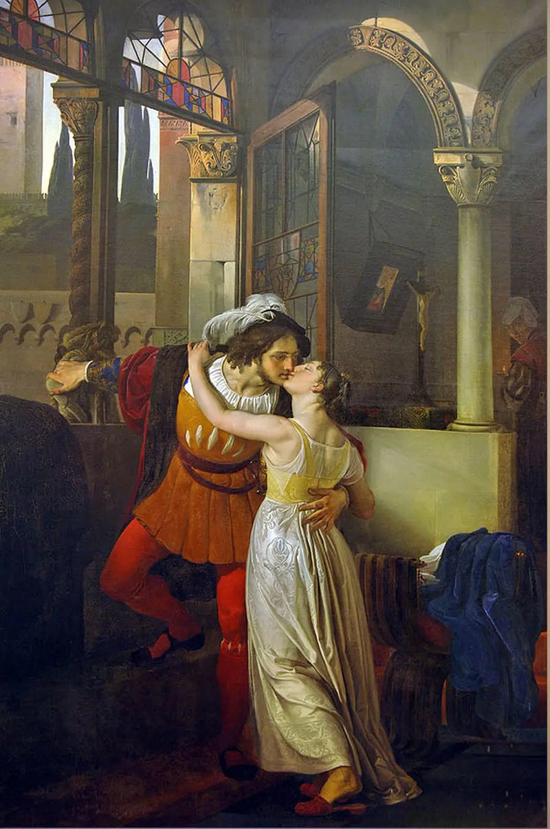 Romeo und Julia - Francesco Hayez