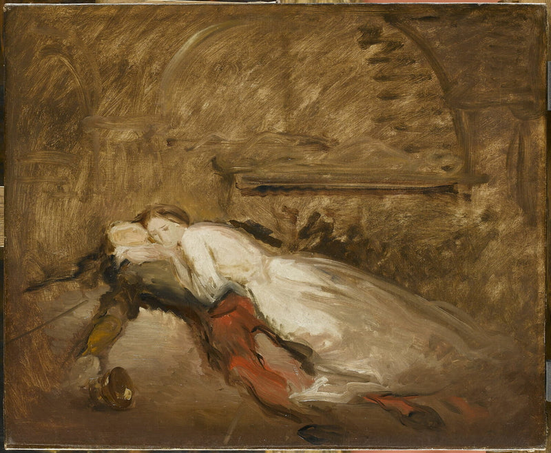 Romeo und Julia - Théodore Chassériau