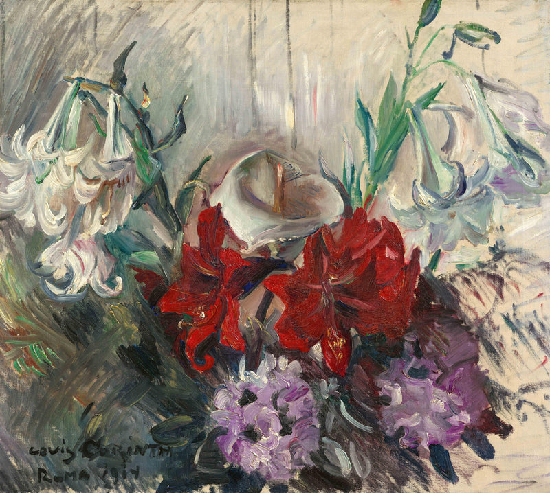 Römische Blumen - Lovis Corinth