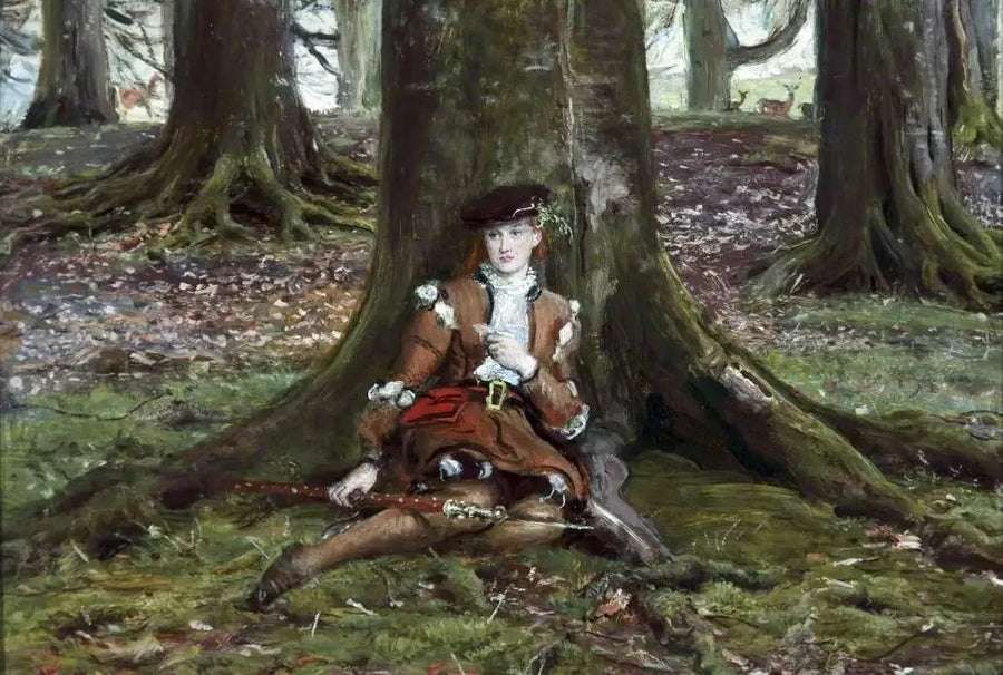 Rosalind im Wald - John Everett Millais